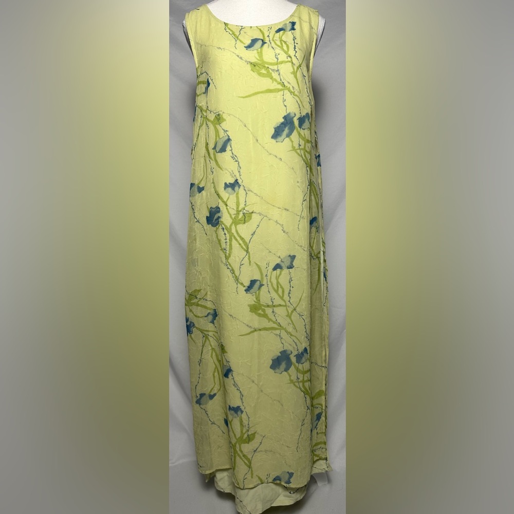 POEMS BY ESTEEM Vintage‎ Summer Fairy Whimsigoth Sleeveless Maxi Dress Size 12